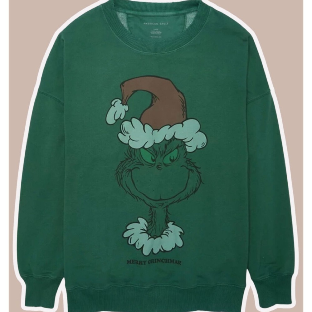 AE Oversized Grinch Sweatshirt